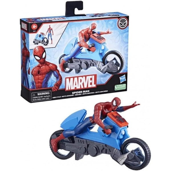 Spider-Man con Motocicletta