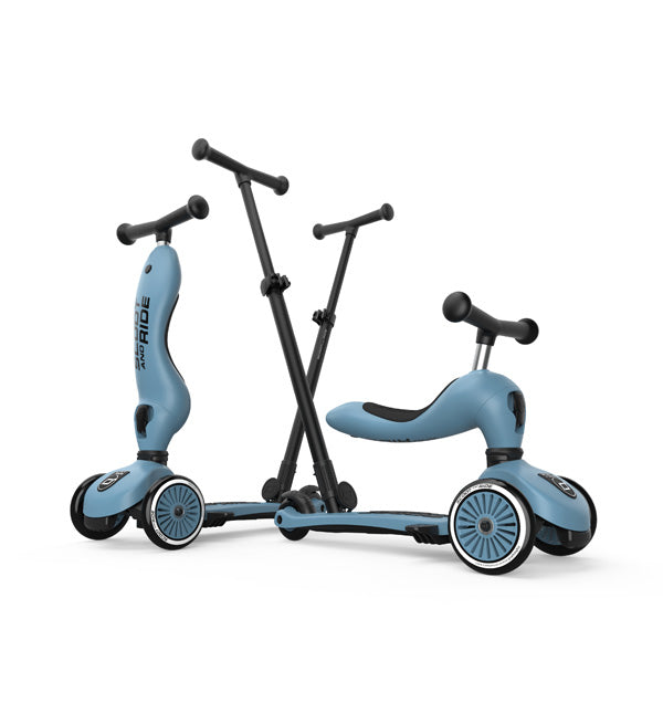 HighwayKick Push & Go - Steel