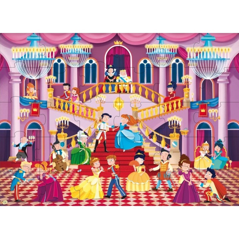 Il Ballo delle Principesse (Puzzle Scatola Tonda e Libro)