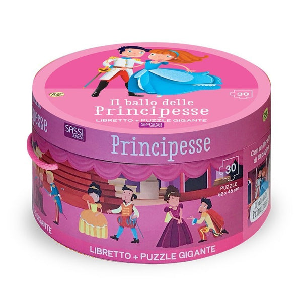 Il Ballo delle Principesse (Puzzle Scatola Tonda e Libro)