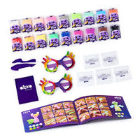 18 colors Set with air clay