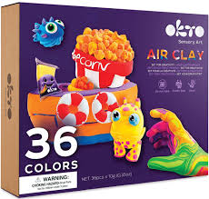 36 colors Set with air clay