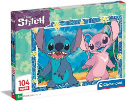 27573 - Puzzle 104 - Stitch e Angel