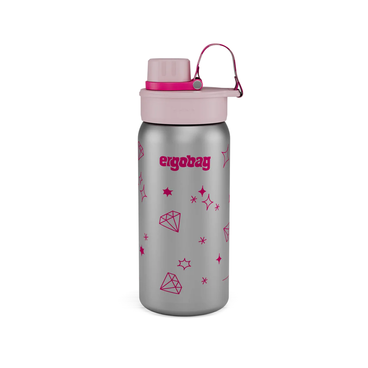 Borraccia Glittery in Acciaio Inox