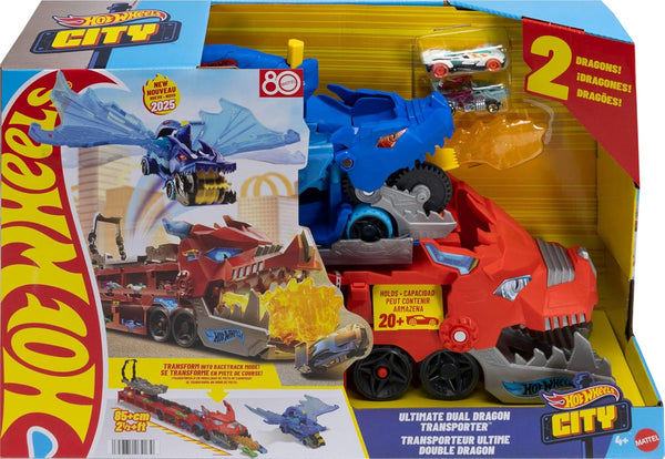 Hot Wheels City Drago Trasportatore JBM72
