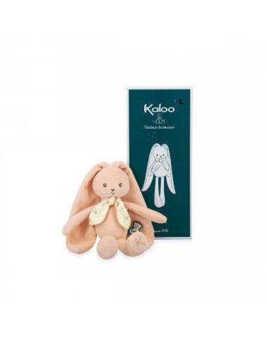 PEACH VELVET BUNNY PLUSH 25CM 