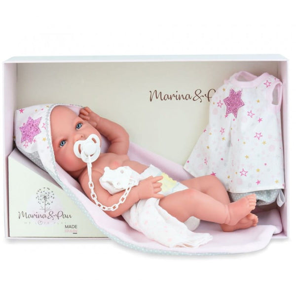 1606 Bambola "Ana" Baby Trousseau, con scatola