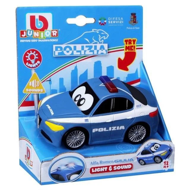 BBurago Junior - Alfa Romeo Giulia Light &amp; Sound - Police