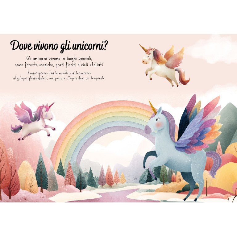 Magico puzzle ad acqua - GLI UNICORNI