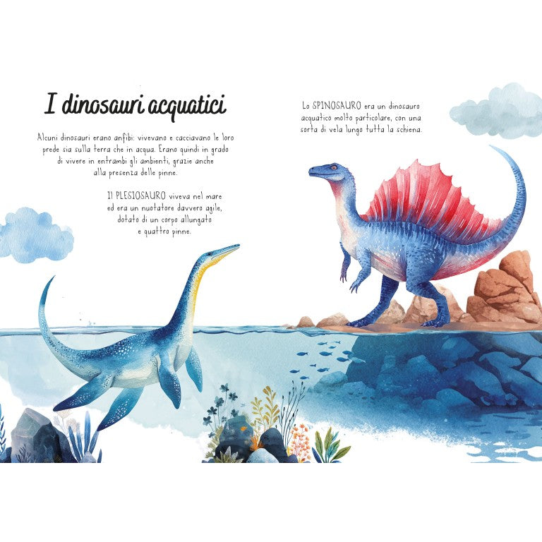 Magico puzzle ad acqua - I DINOSAURI