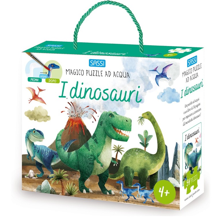 Magico puzzle ad acqua - I DINOSAURI