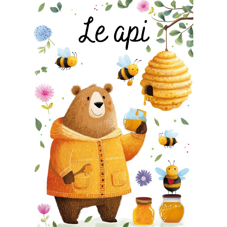 Magico puzzle ad acqua - LE API
