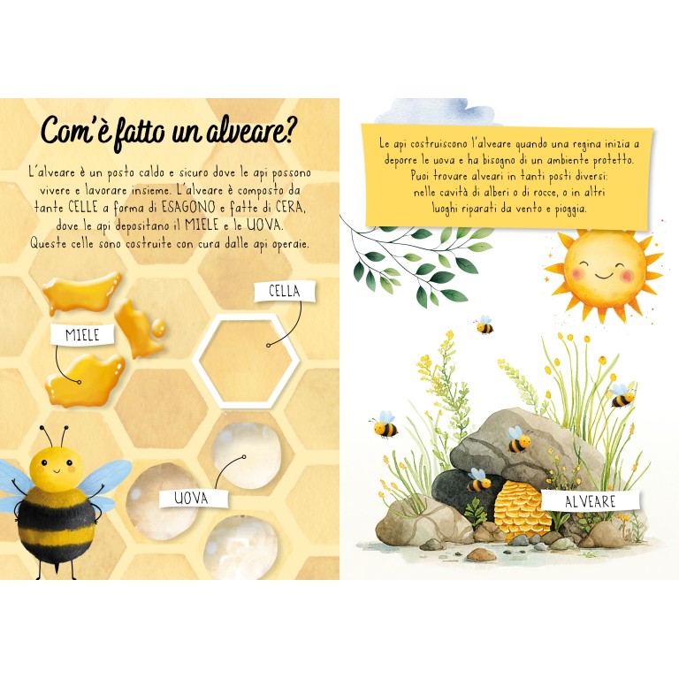 Magico puzzle ad acqua - LE API