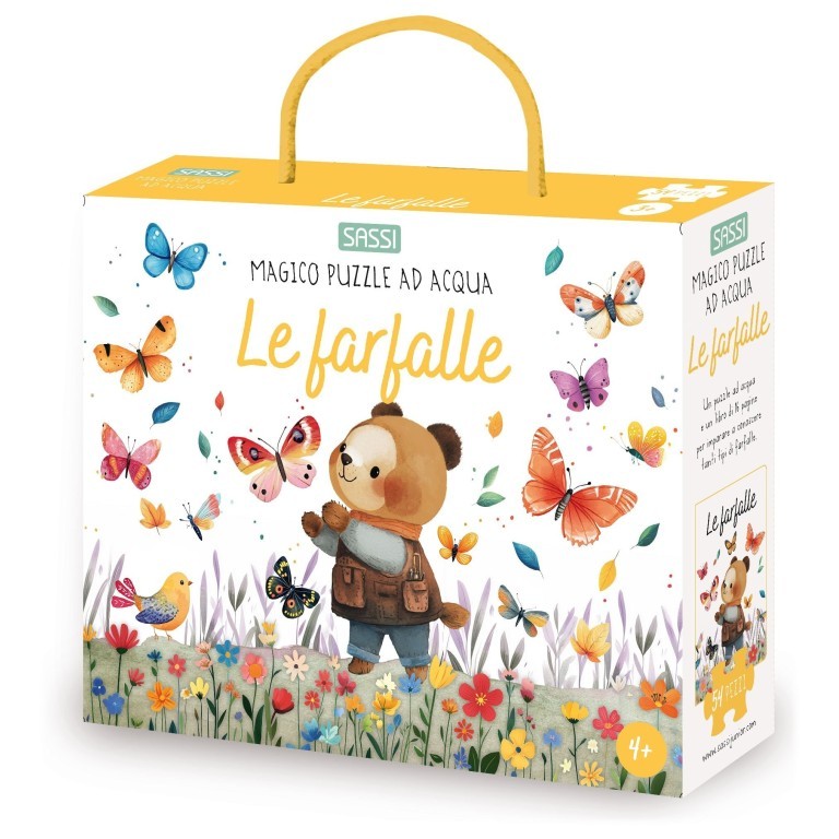 Magico puzzle ad acqua - LE FARFALLE