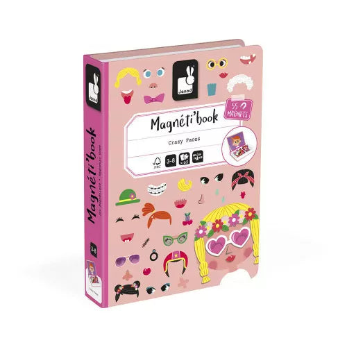 MAGNETI'BOOK CRAZY FACES RAGAZZA