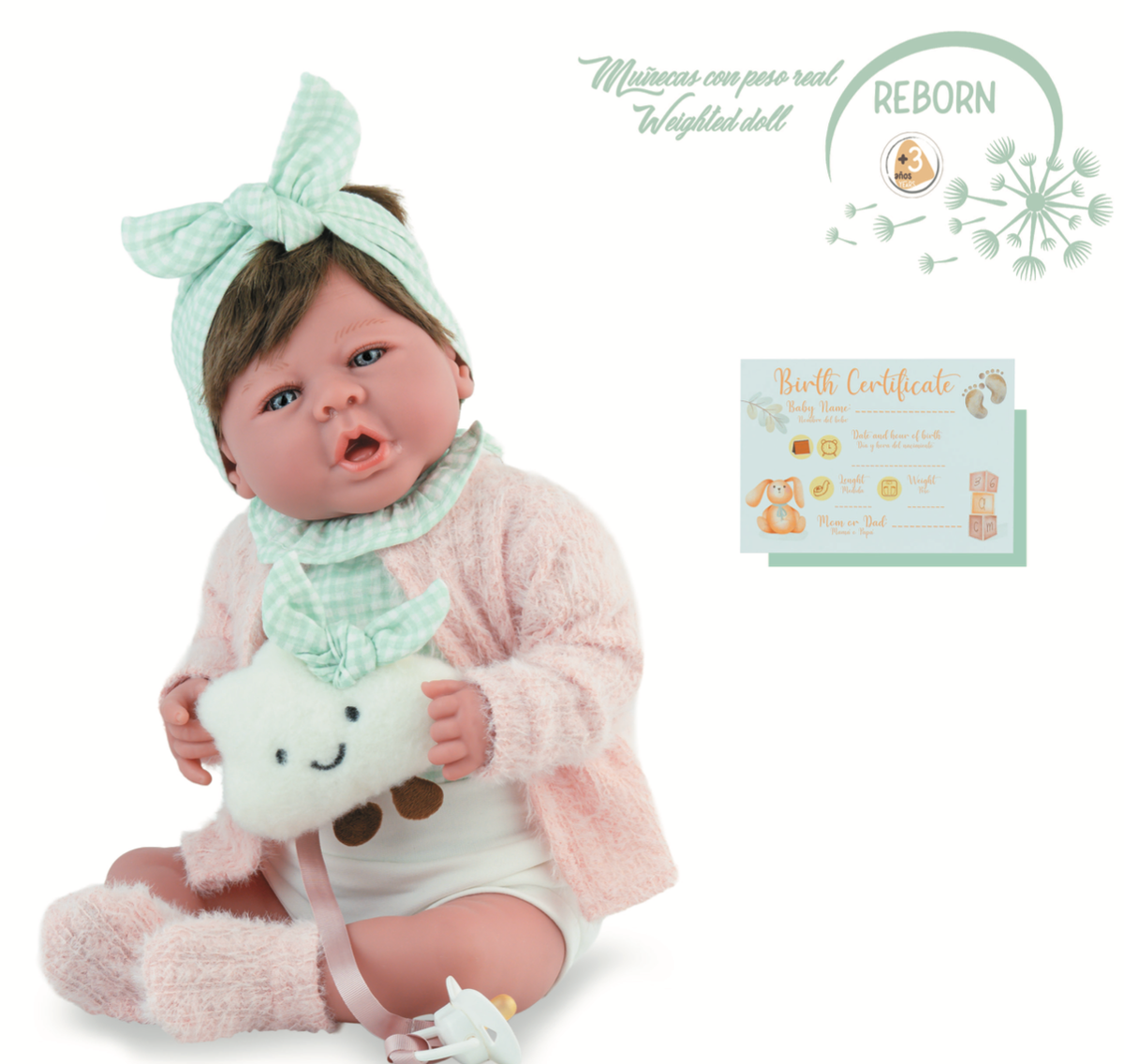 3130 Newborn Martina Teddy, with box