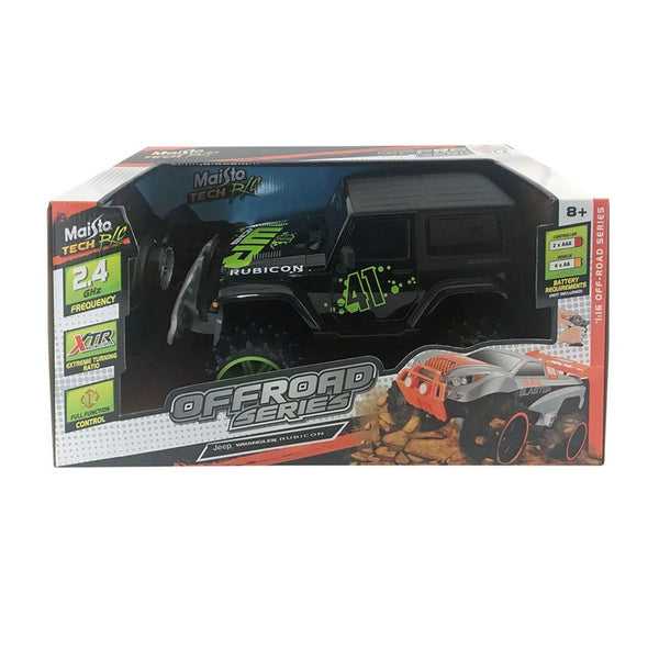 RC Jeep Wrangler Rubicon in scala 1:16
