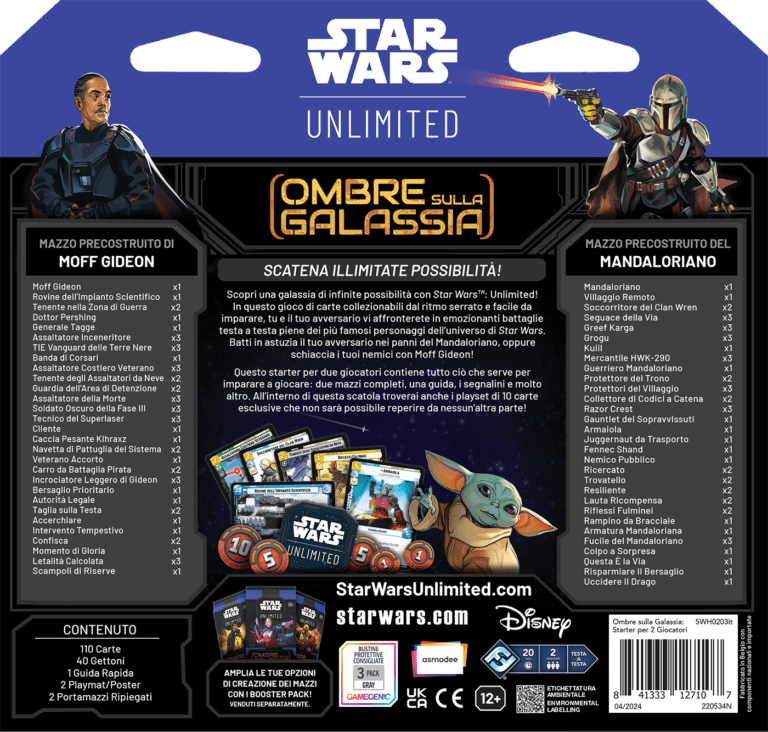 SWU Shadows of the Galaxy Starter Set