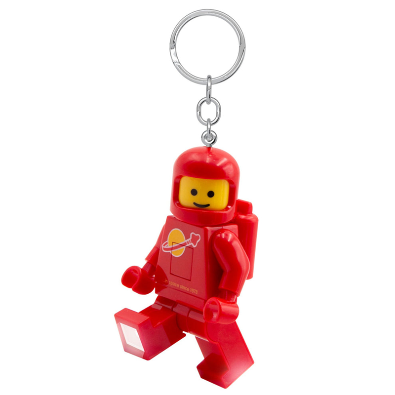Lego Torcia - Portachiavi Spaceman Rosso