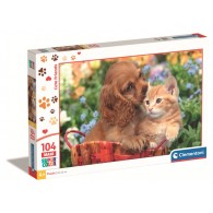 25763 - Maxi Puzzle 104 pezzi  - Cute Friends