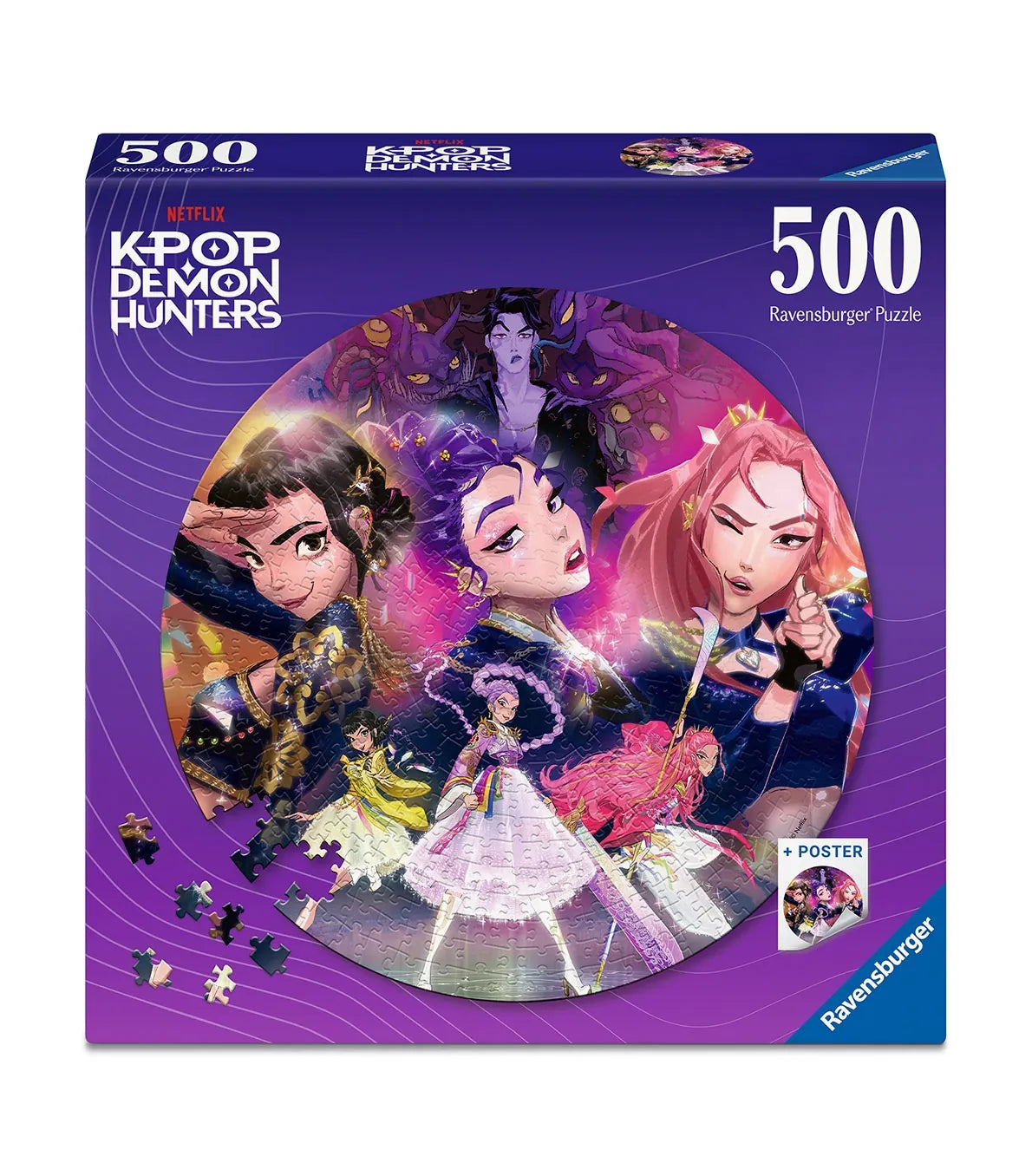 K-Pop Demon Hunters Round 500 pc