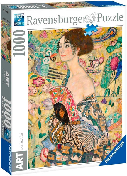 Klimt: Dama col ventaglio - 1000 pezzi