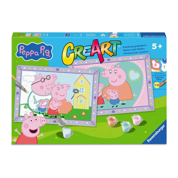 CreArt Serie Junior: la famiglia di Peppa Pig