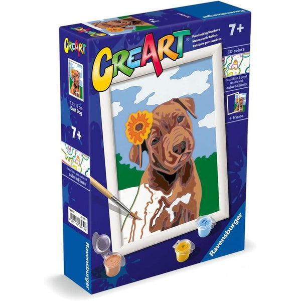 CreArt Serie E Classic - Cucciolo con fiore