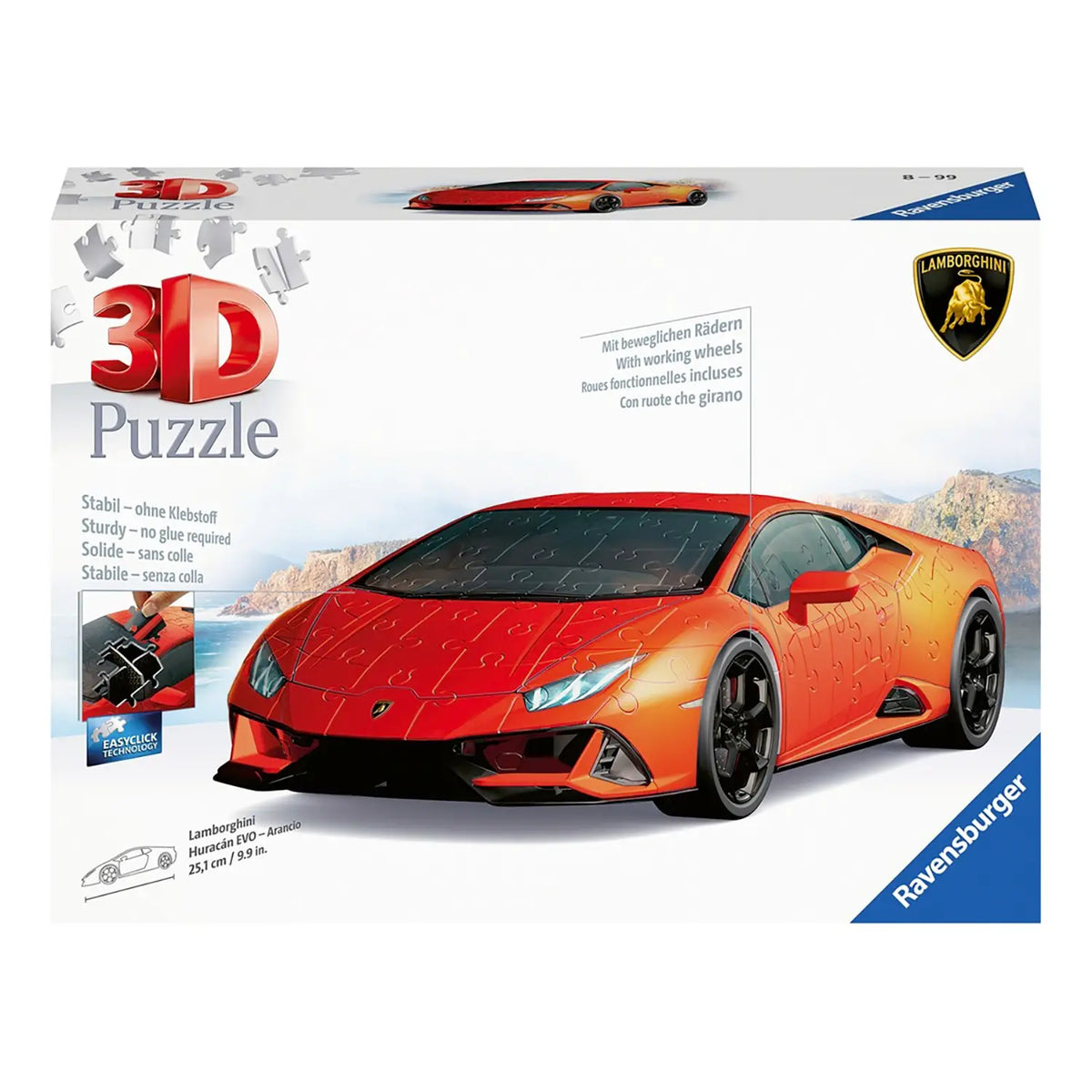3d - Lamborghini Huracán EVO - Arancio