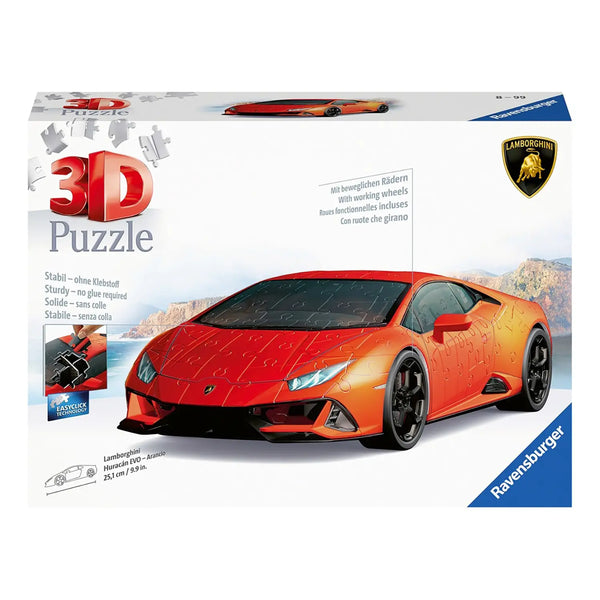3d - Lamborghini Huracán EVO - Arancio