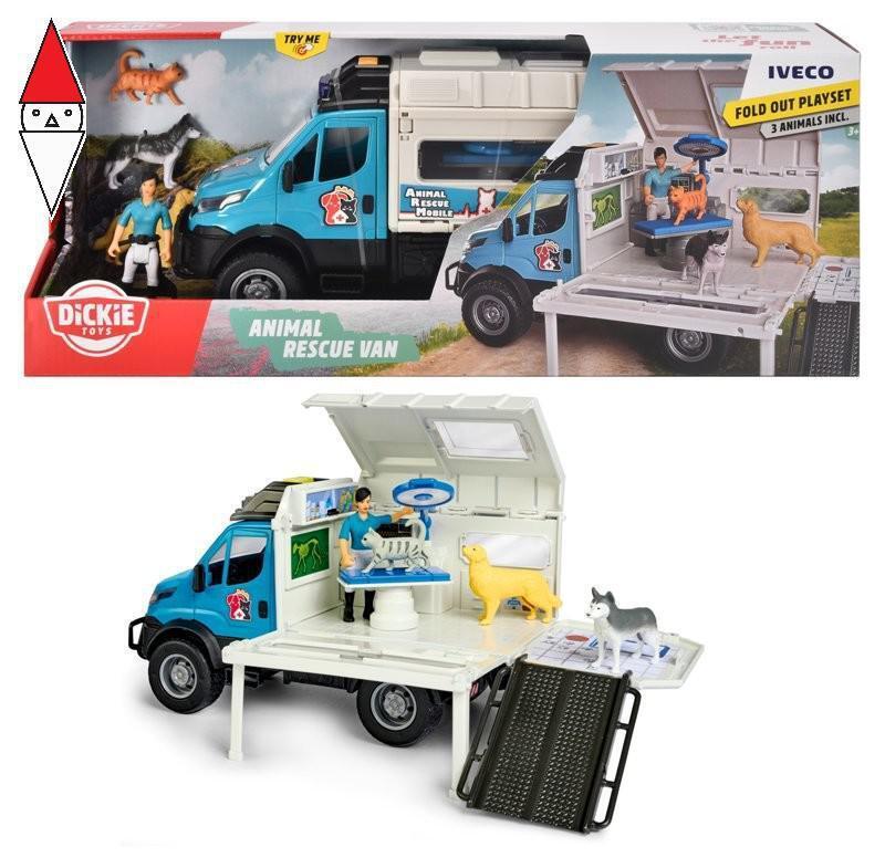 Animal Rescue Van 1:24, + pers. e anmali