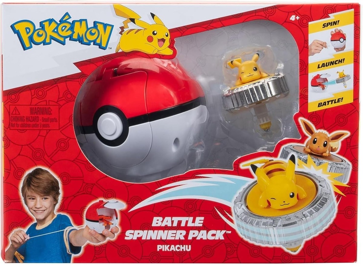 Pikachu & Poké Ball Battle Spinner Pack