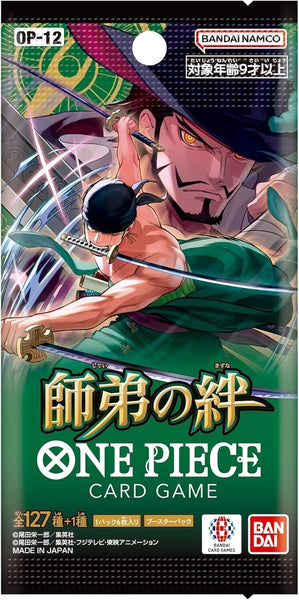 One Piece Card Game OP-12 Legacy of the Master booster (EN)