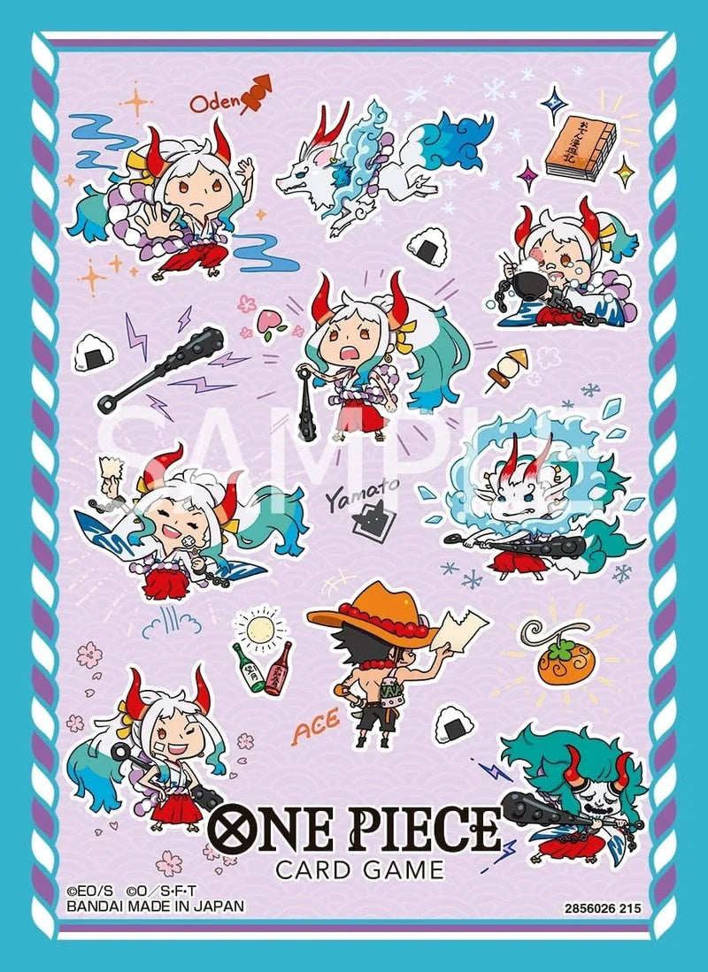 One Piece Card Sleeves Yamato/Ace kawaii