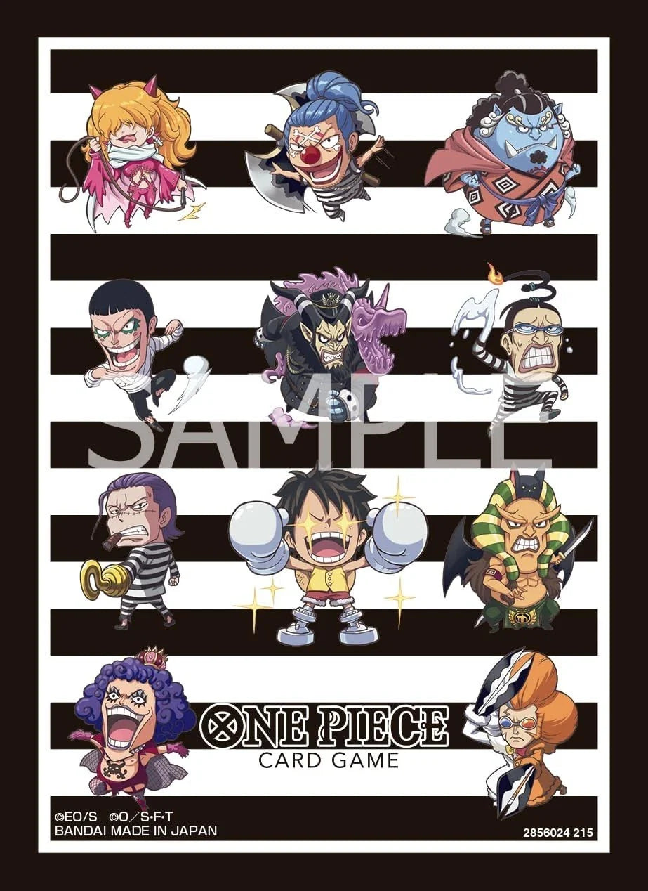 One Piece Card Sleeves Impel Down stars