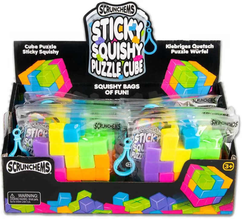 Sticky Squishy Puzzle Cube