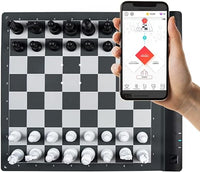 Square Off Pro - Scacchiera Elettronica portatile con IA, configurabile con Chess.com