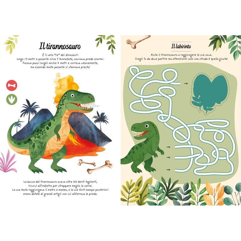 I Dinosauri. Sticker & Attività