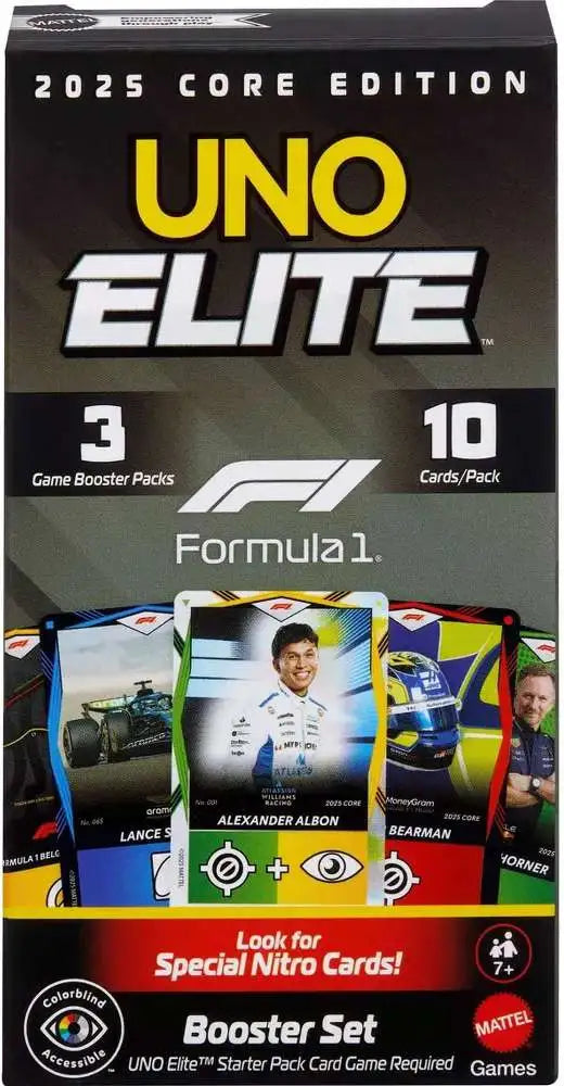 UNO Elite Core Edition Formula 1 Booster Set