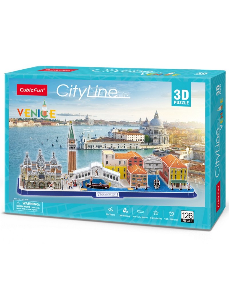 CBF City Line Venice - 3D Puzzle