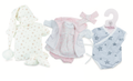 3930 Dresses 45 cm asst.
