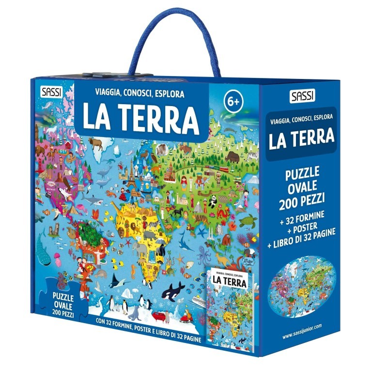 Viaggia, Conosci, Esplora  LA TERRA Nuova Edizione con Formine