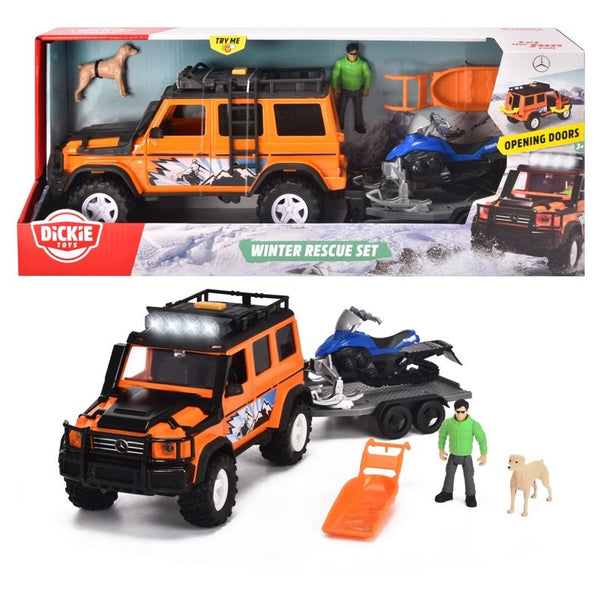 Winter Rescue Set cm. 38 + pers e accessori
