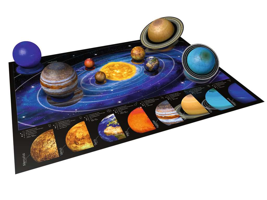 The Planetary System - 3D Puzzle