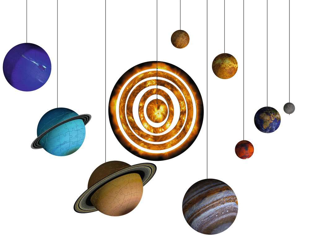 The Planetary System - 3D Puzzle