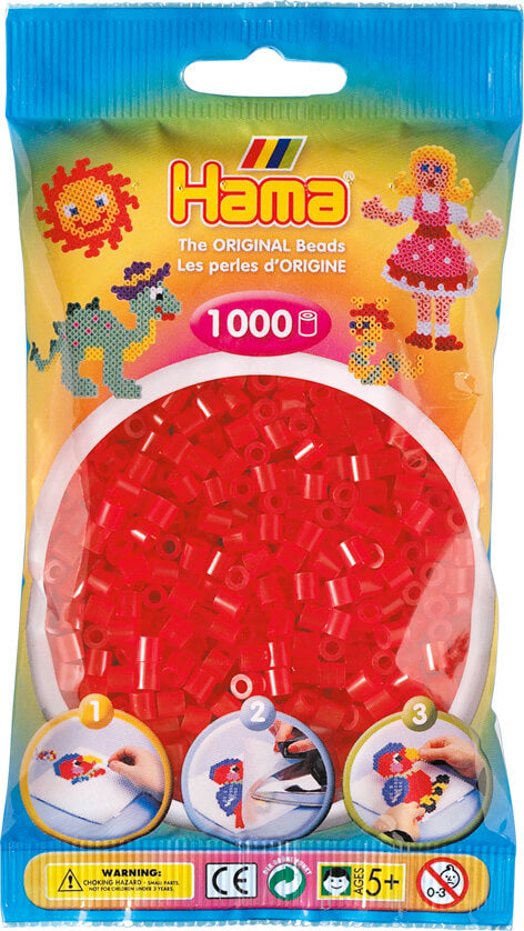 Hama Beads Midi, bustina da 1.000 pezzi - Vari colori