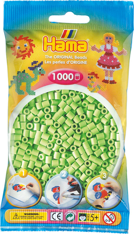 Hama Beads Midi, bustina da 1.000 pezzi - Vari colori