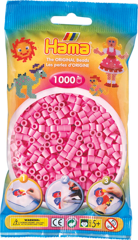 Hama Beads Midi, bustina da 1.000 pezzi - Vari colori