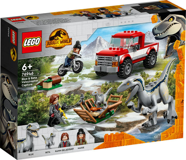 76946 - La cattura dei Velociraptor Blue e Beta