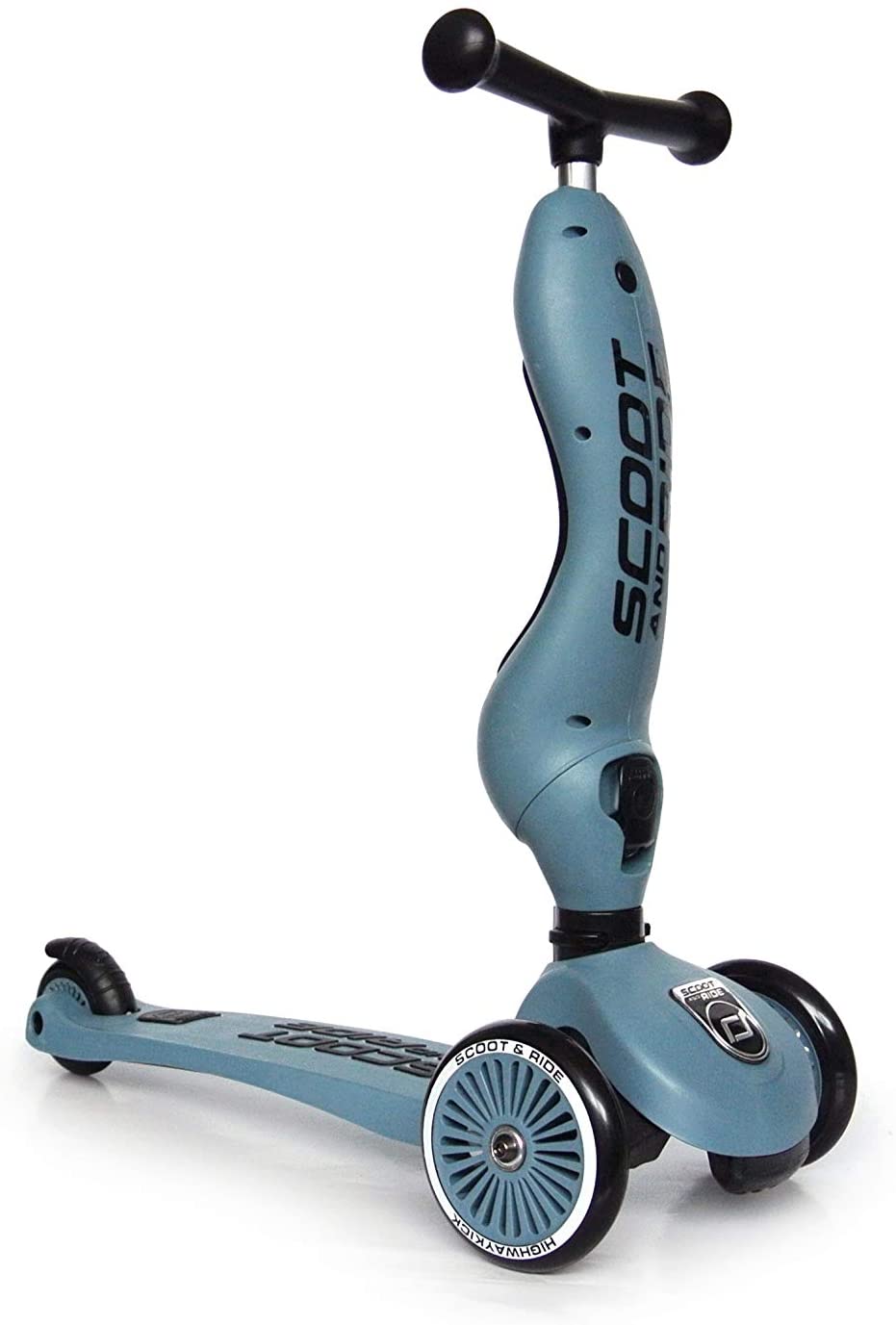 HighwayKick 1 - Monopattino evolutivo 1-5 anni colore STEEL